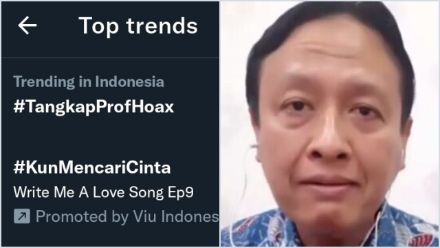 Tagar <i>#TangkapProfHoax</i> Trending, Ada Apa dengan Prof Henry Subiakto?