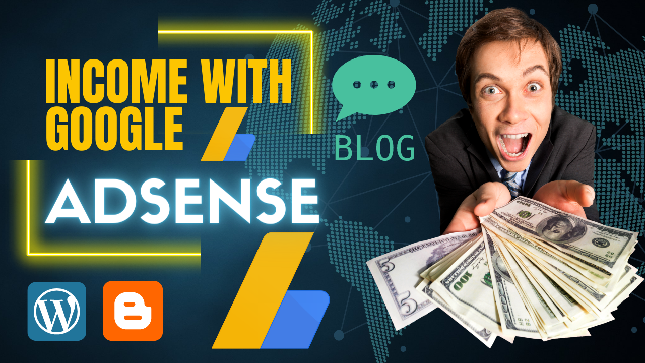 Simple method for getting Google Adsense/Income with Google,