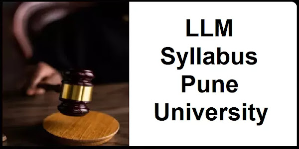 LLM Syllabus Pune University