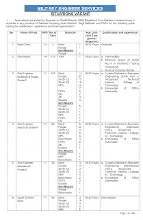 Military Engineer Services Jobs