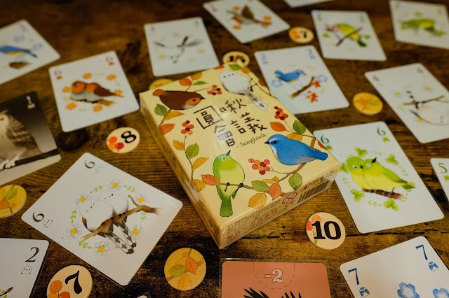 songbirds card game review 圓啾會議 桌遊