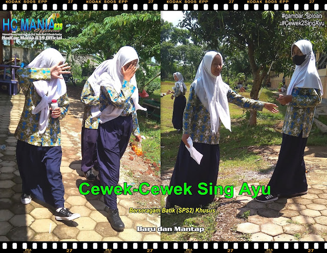 Gambar Soloan Terbaik di Indonesia - Gambar SMA Soloan Spektakuler Cover Batik Khusus (SPS2) - 24 B DG