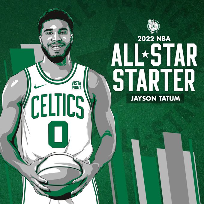 Congrats to Jayson Tatum who will start in the All-Star Game in place of  Kevin Durant