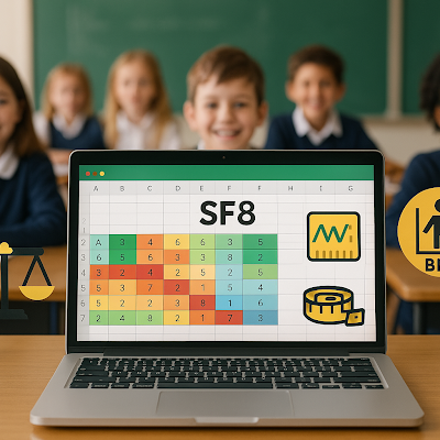 📥 Download Automated SF8 With BMI Calculator – A Smarter Way to Monitor Student Health 📊