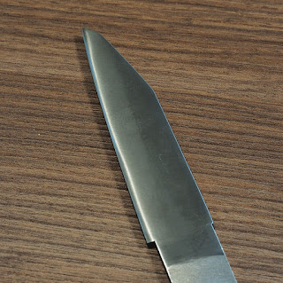 玉鋼のナイフのブレード