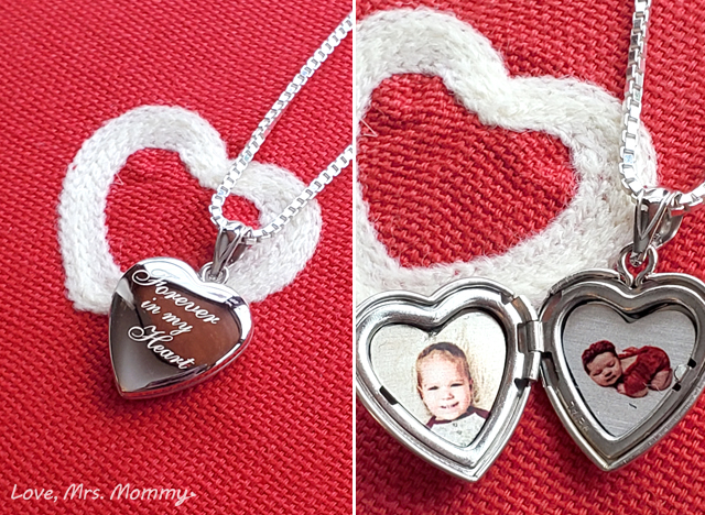 pictures on gold, sterling silver locket, heart locket, custom jewelry