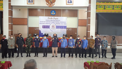 Asisten Setprov Wakili Gubernur Lantik Pengurus DPD AWPI Provinsi Lampung