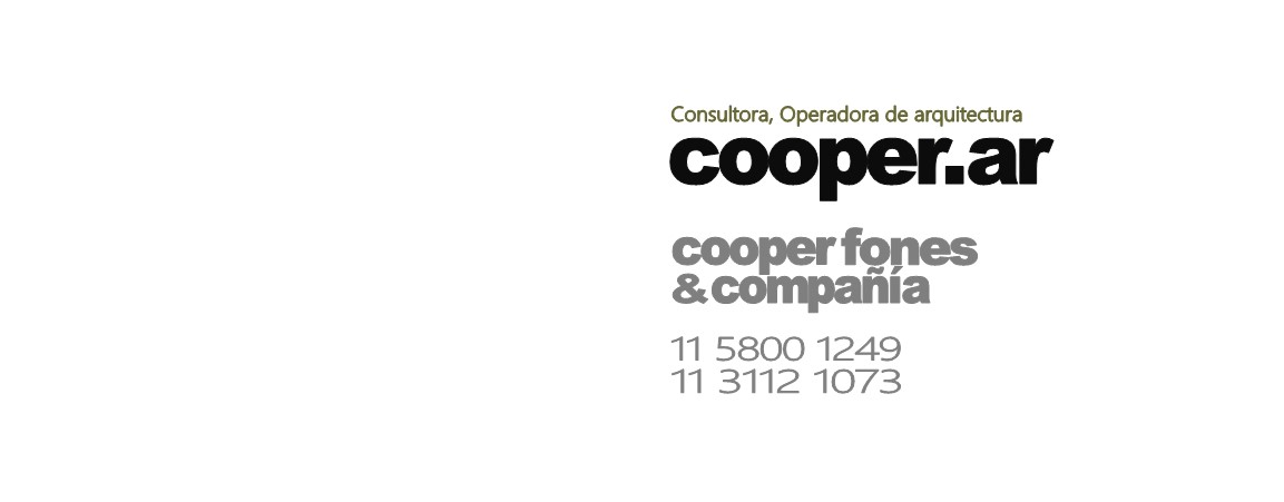 COOPER | FONES - CASAS de CHACRAS