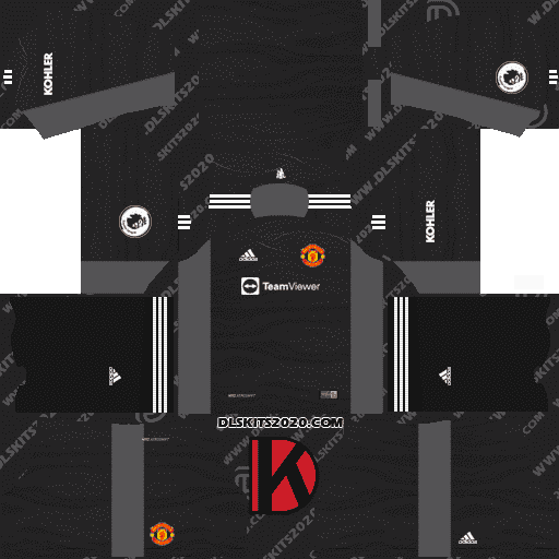 kit dls manchester united 2021-2022 DLS KITS 2019 Goalkeeper away