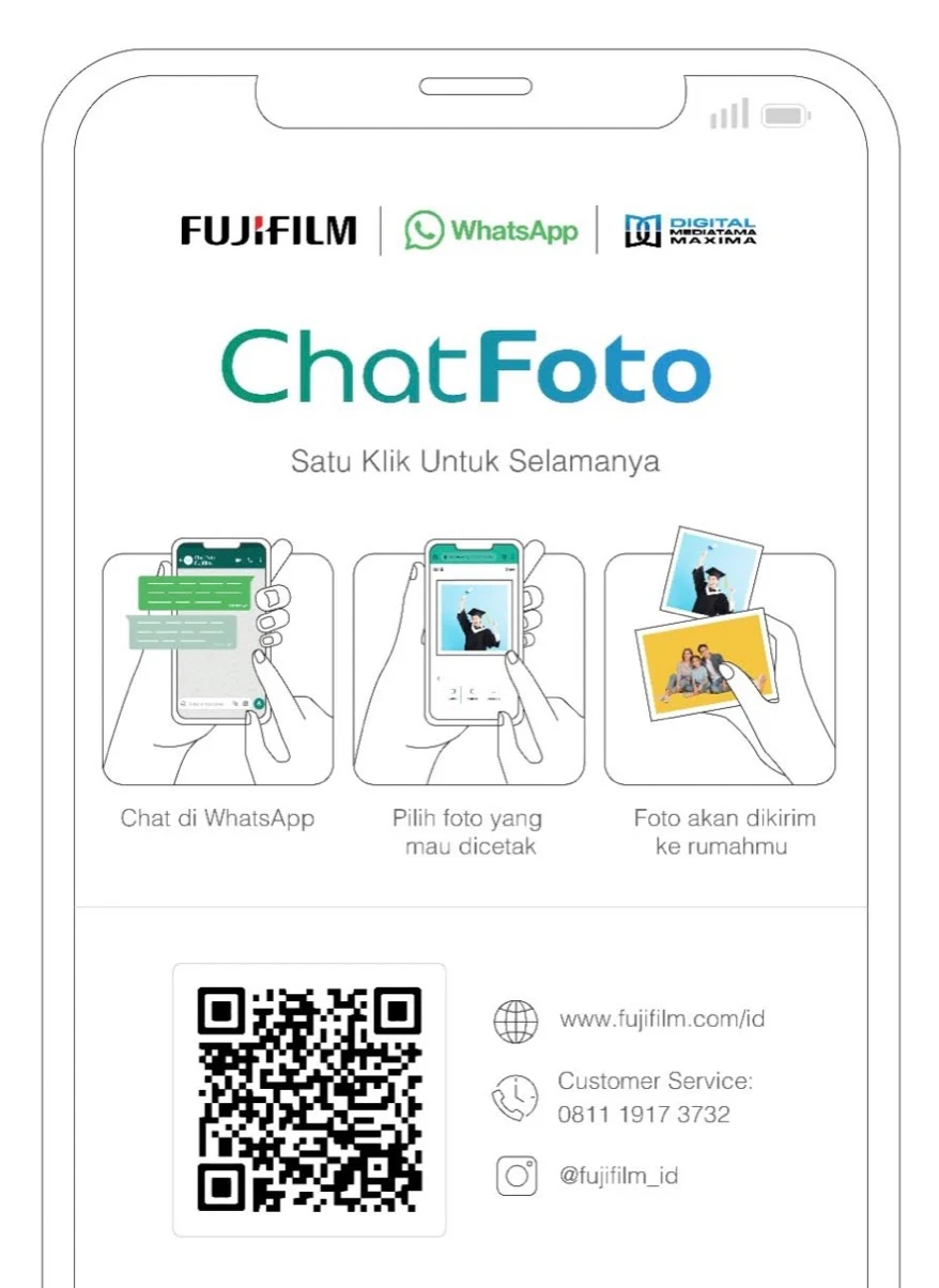 ChatFoto Kini Bisa Edit Foto Sebelum Dicetak Melalui Aplikasi Whatsapp