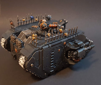 Black Legion Chaos Land Raider for Warhammer 40k