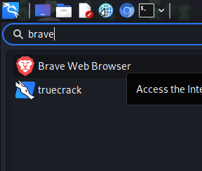 Brave Browser on Kali Linux