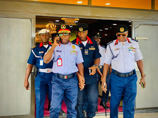 ACG, CC Usman Alfadarai Gives the Commandant General a Warm Reception in Lagos