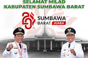 Manajemen dan Segenap Insan Amanah Bank NTB Syariah Mengucapkan Selamat Milad Kabupaten Sumbawa Barat Ke 20 Tahun 2023