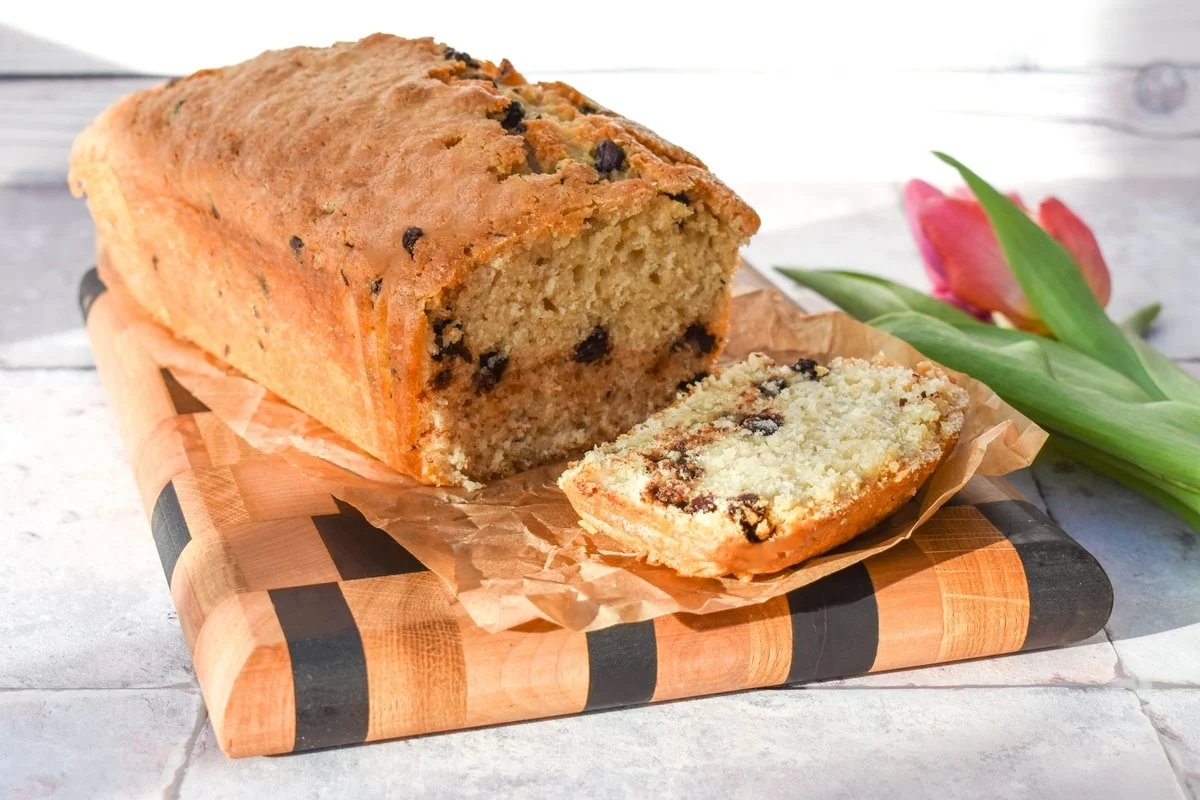 Vegan Chocolate Chip Loaf Cake