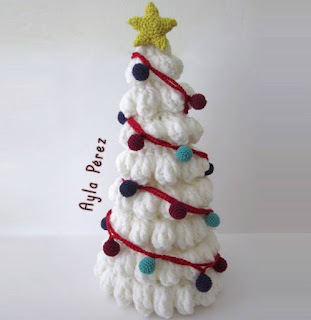 PATRON GRATIS ARBOL DE NAVIDAD AMIGURUMI 48002 🎄