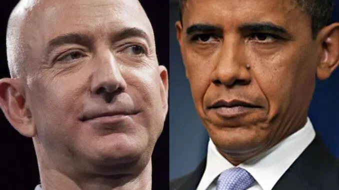 Jeff Bezos Funnels $100 Million to Obama to Keep the Shadow Government Alive