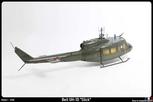 Les décalcomanies du Bell UH-1D