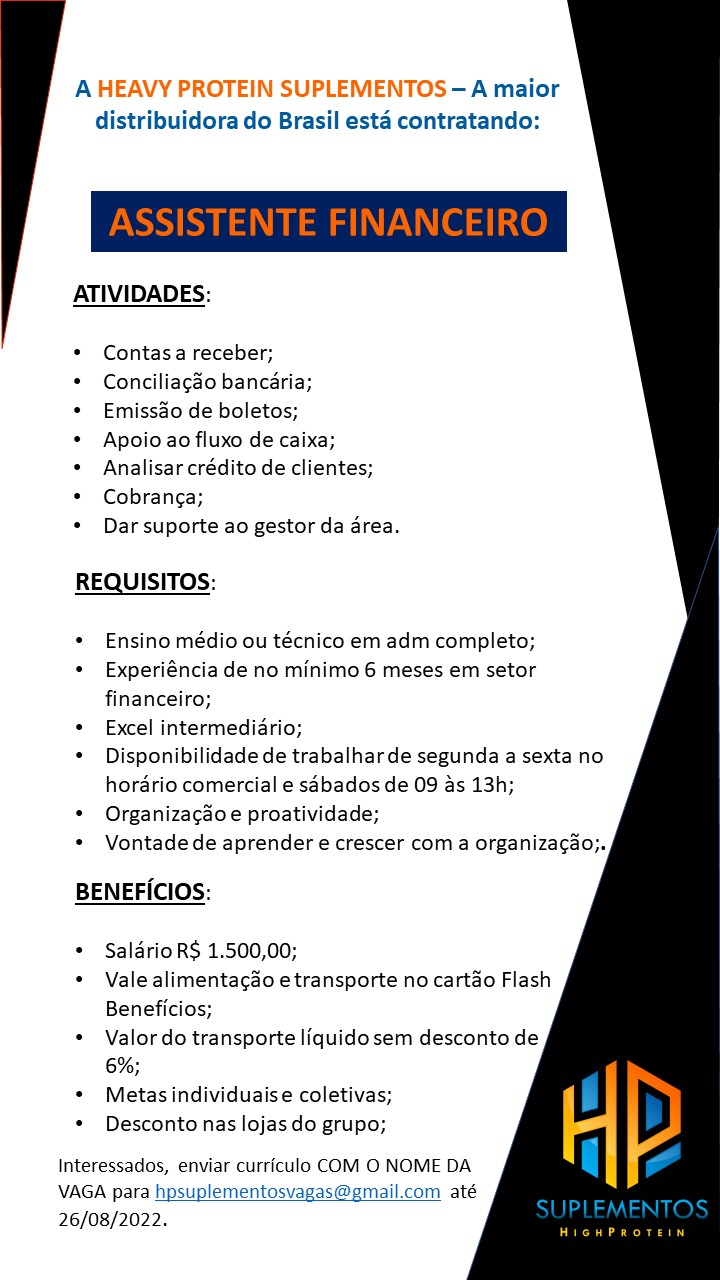 ASSISTENTE FINANCEIRO