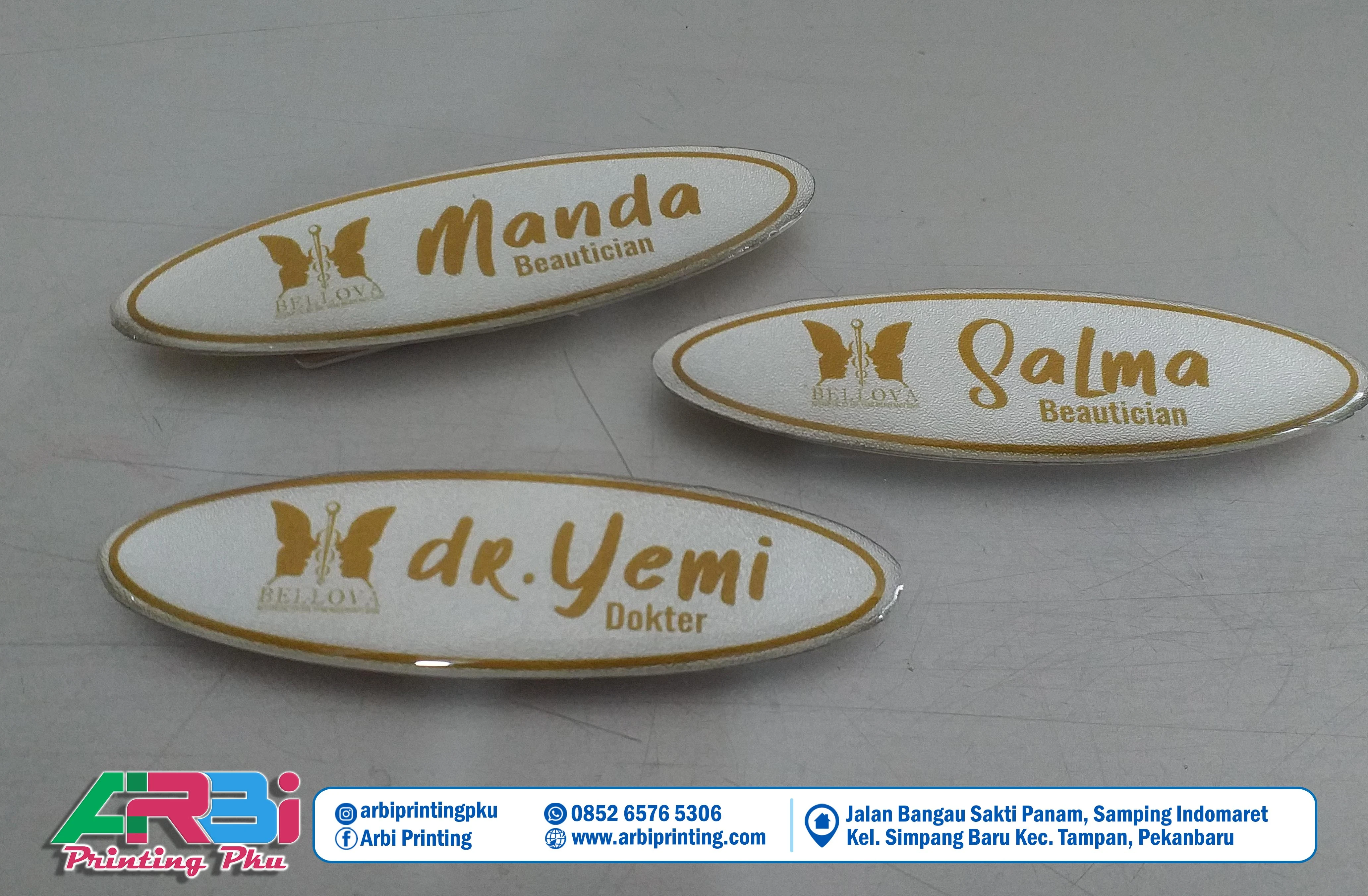 nametag pekanbaru