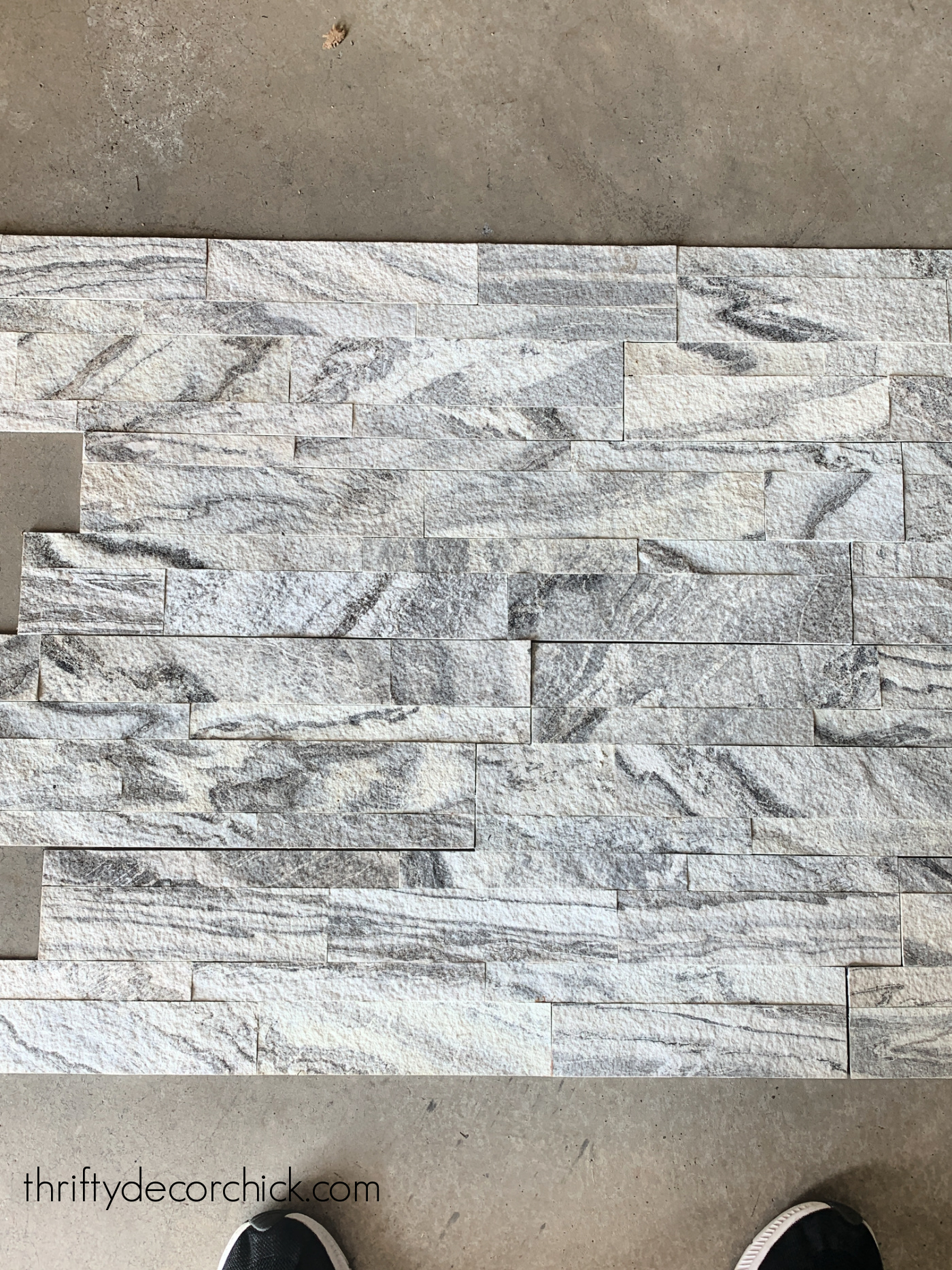 marble stone peel and stick tile