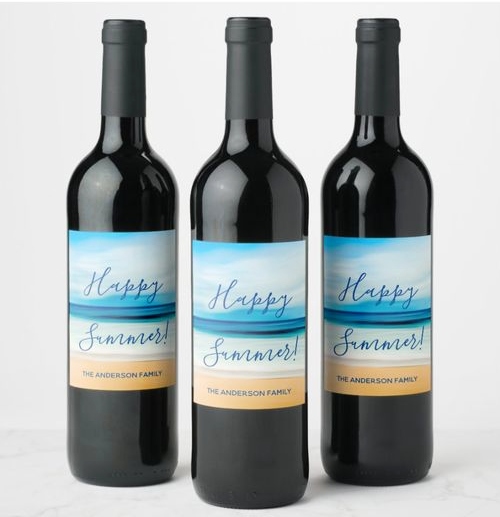 Beach Wine Labels