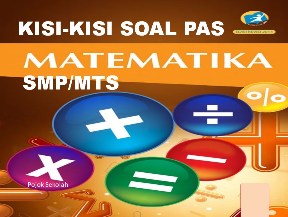 Kisi-kisi Soal PAS/UAS Matematika Kelas 7 SMP/MTs