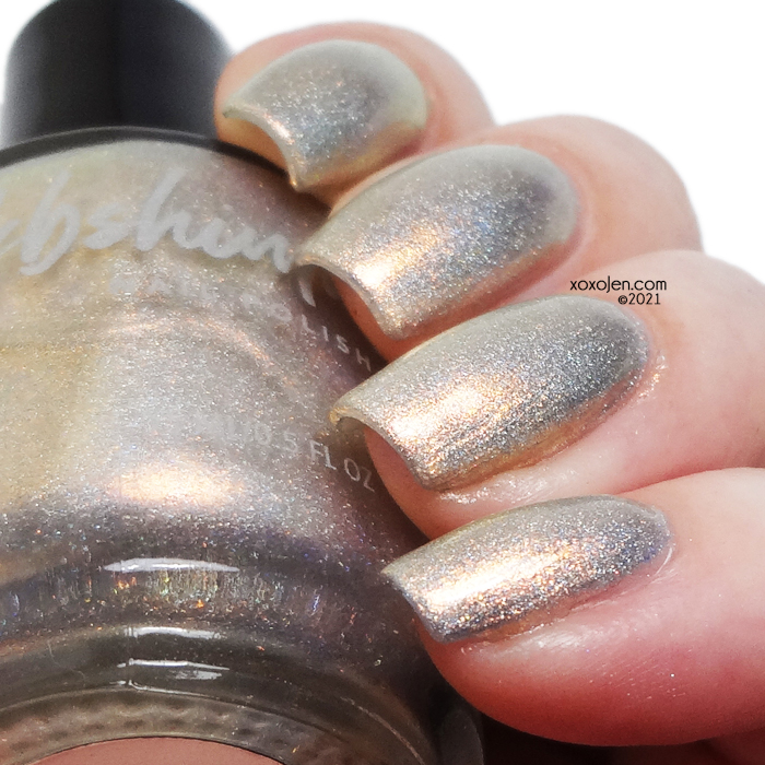 xoxoJen's swatch of KBshimmer Fizz The Season