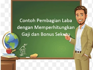 Contoh Pembagian Laba dengan Memperhitungkan Gaji dan Bonus Sekutu