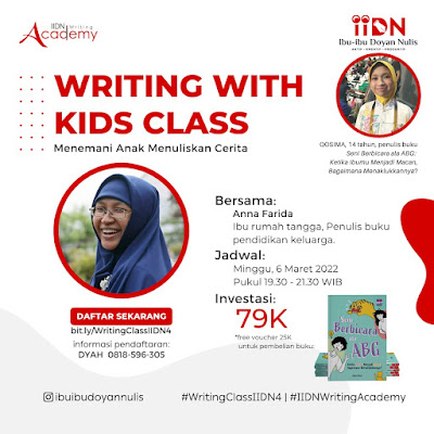 writing with kids class