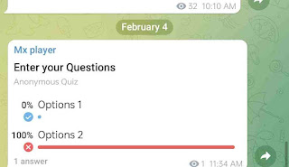 Telegram par quiz kaise banaye