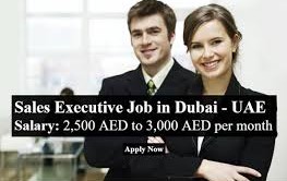Hiring !! Sales Executive For A Trading Company In Dubai, UAE