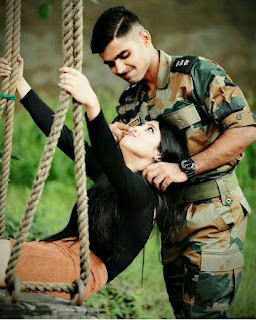 latest army lover dp