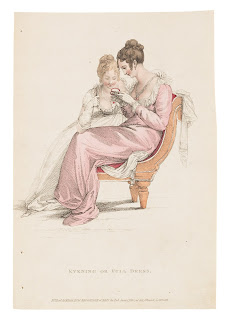 Fashion Plate, 'Evening or Full Dress' for 'The Repository of Arts' Rudolph Ackermann (England, London, 1764-1834) England, London, June 1, 1810 Prints; engravings Hand-colored engraving on paper