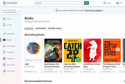 Scribd Best Places to Find Free Ebooks in 2022