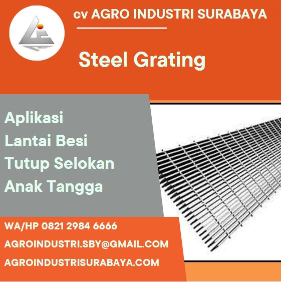 Jual Plat Besi Grating pabrikasi di Surabaya