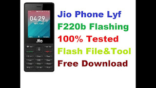 Lyf Jio F220b Flash File