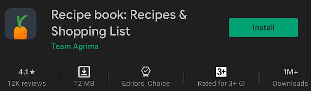 Recipe book: Recipes & Shopping List