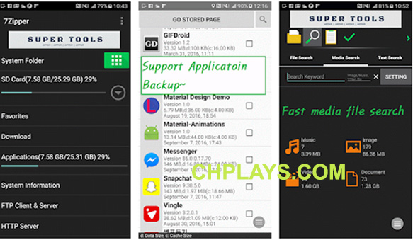 7Zipper cho Android - Download APK mới nhất e
