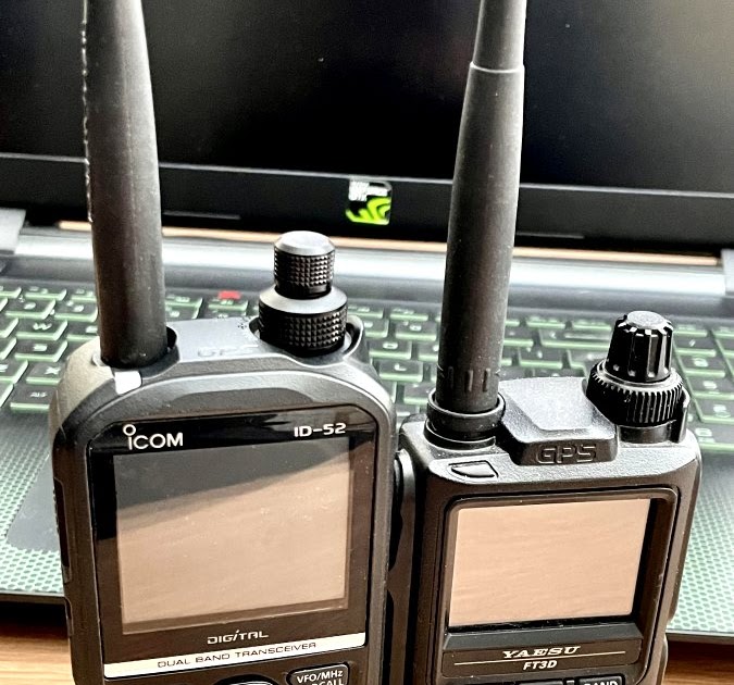 M7MCQ HAM RADIO BLOG: ICOM ID-52E QUICK REVIEW