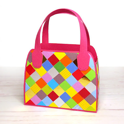 Candy Wrapper Handbag by Esselle Crafts