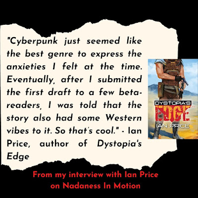 Ian Price quote about cyberpunk