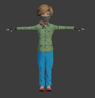 Young Girl 12 human free 3d models
