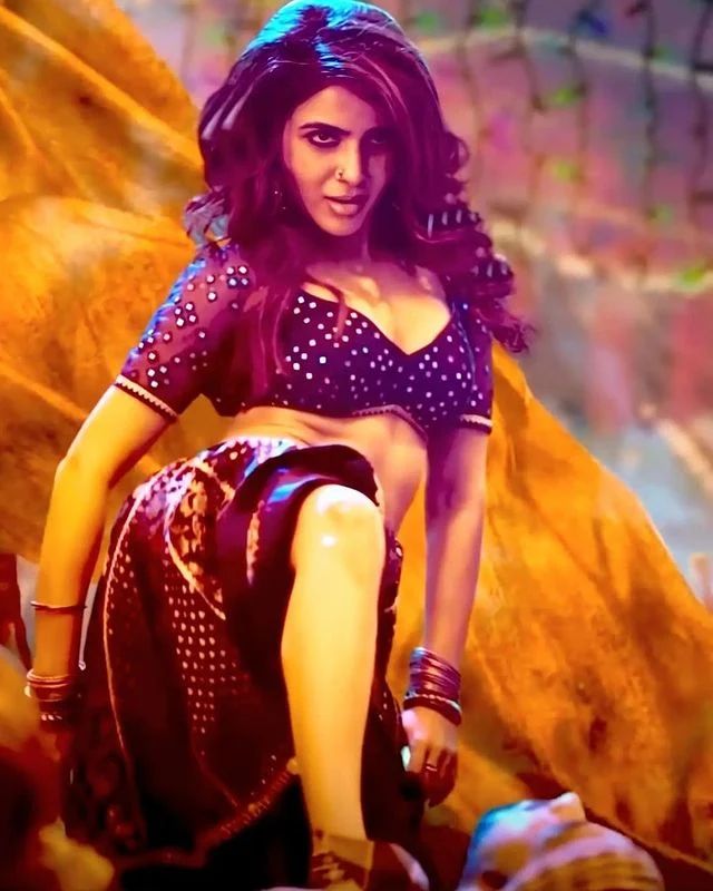 Samantha Ruth Prabhu look so Sexy in "oo Antava" item songs film Pushpa