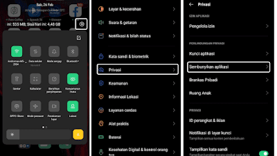 Cara menampilkan aplikasi yang tersembunyi di HP OPPO