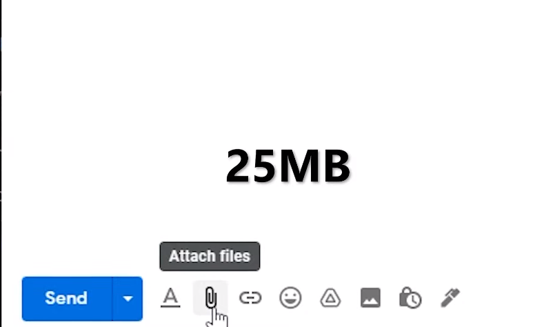 gmail attachment file size