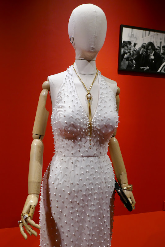 Lady Gaga House of Gucci beaded dress