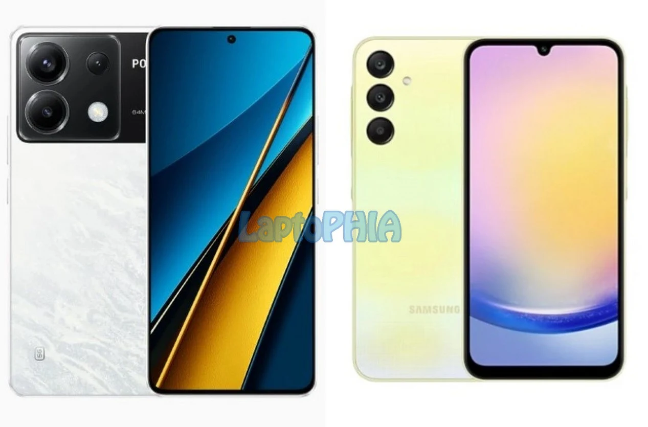 Harga Sama, Mending Pilih Mana Poco X6 5G vs Samsung Galaxy A25 5G?