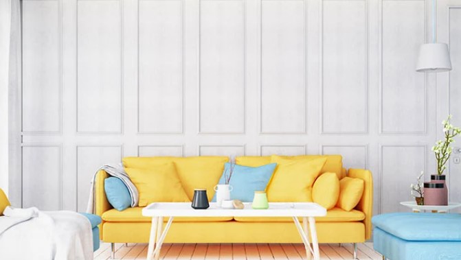 yellow paint colors for living room