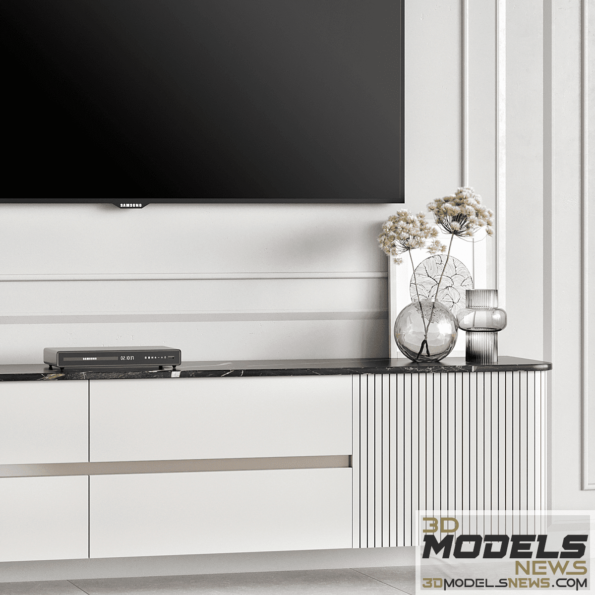 TV Wall Model No22 1